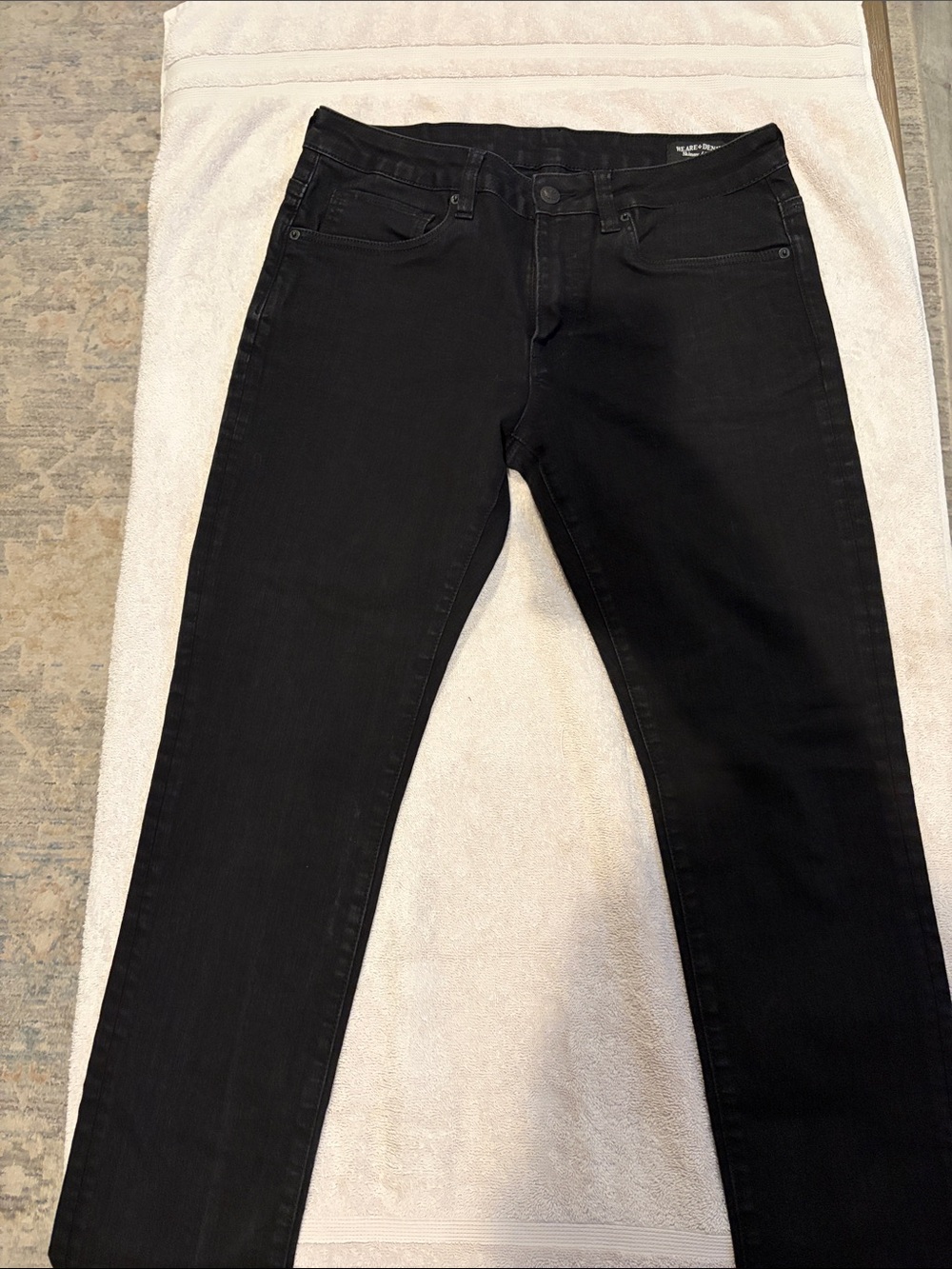i jeans by Buffalo Black Slim Straight Jeans